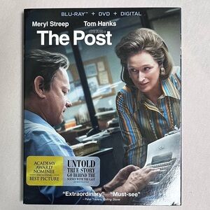 The Post movie Blu-ray plus DVD